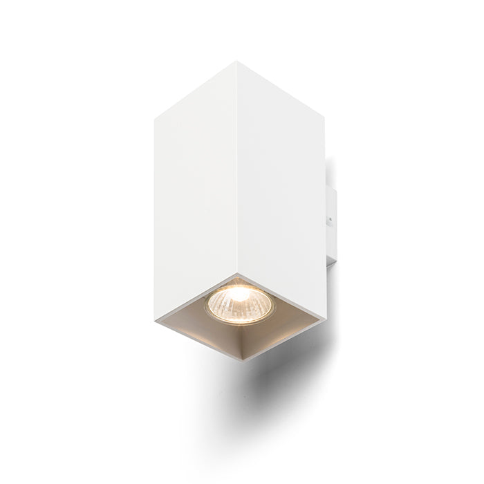 AGATE II nástěnná matná bílá 230V LED GU10 2x7W