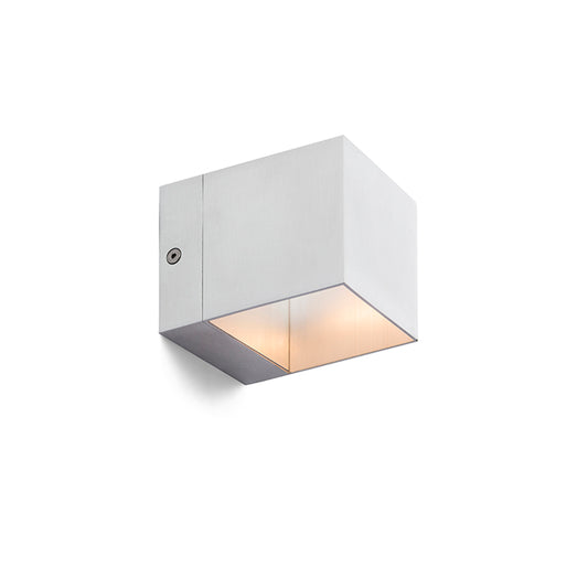 ESSEX nástěnná česaný hliník 230V LED G9 5W