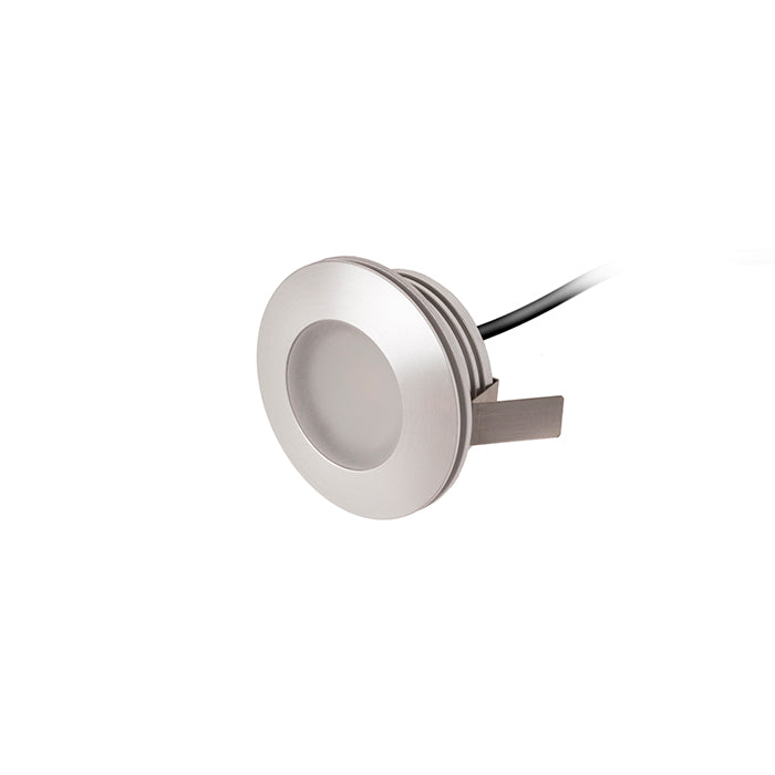 CLUB zápustná stříbrnošedá 230V LED 3W IP54 3000K