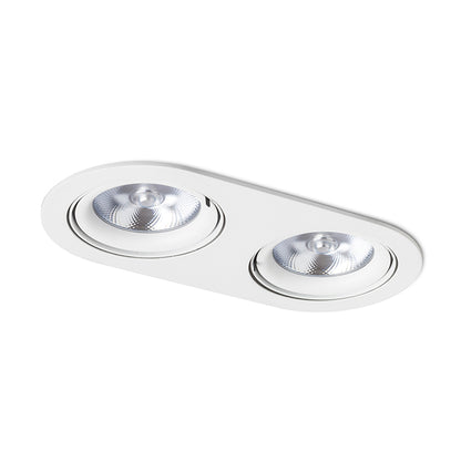 ZIZI II zápustná bílá 230V LED G53 15W