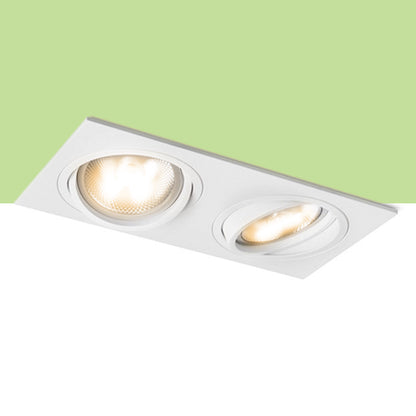 PASADENA G53 SQ II bílá 230V LED G53 2x15W