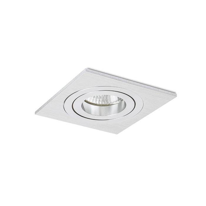 PASADENA GU10 SQ I zápustná česaný hliník 230V LED GU10 7W
