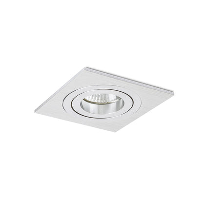 PASADENA GU10 SQ I zápustná česaný hliník 230V LED GU10 7W