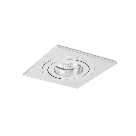 PASADENA GU10 SQ I zápustná česaný hliník 230V LED GU10 7W