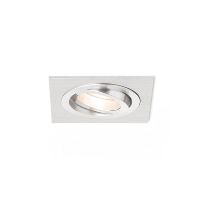 PASADENA GU10 SQ I zápustná česaný hliník 230V LED GU10 7W