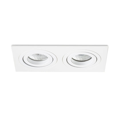 PASADENA GU10 SQ II zápustná bílá 230V LED GU10 2x7W