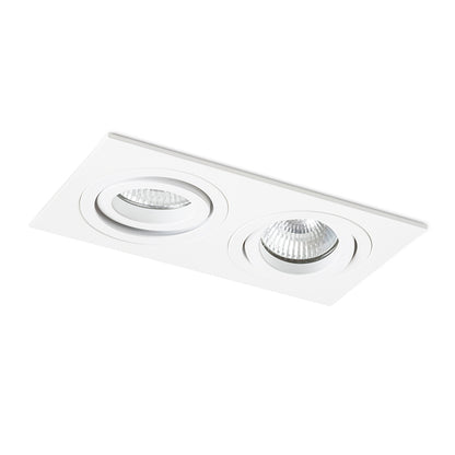 PASADENA GU10 SQ II zápustná bílá 230V LED GU10 2x7W