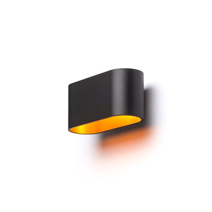 MARIO matná černá/zlatá 230V LED G9 5W