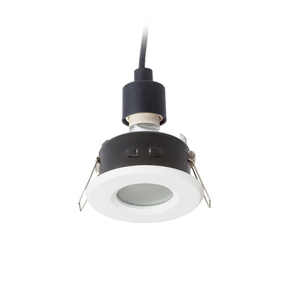 APRIORI bílá satinované sklo 230V GU10 35W IP54