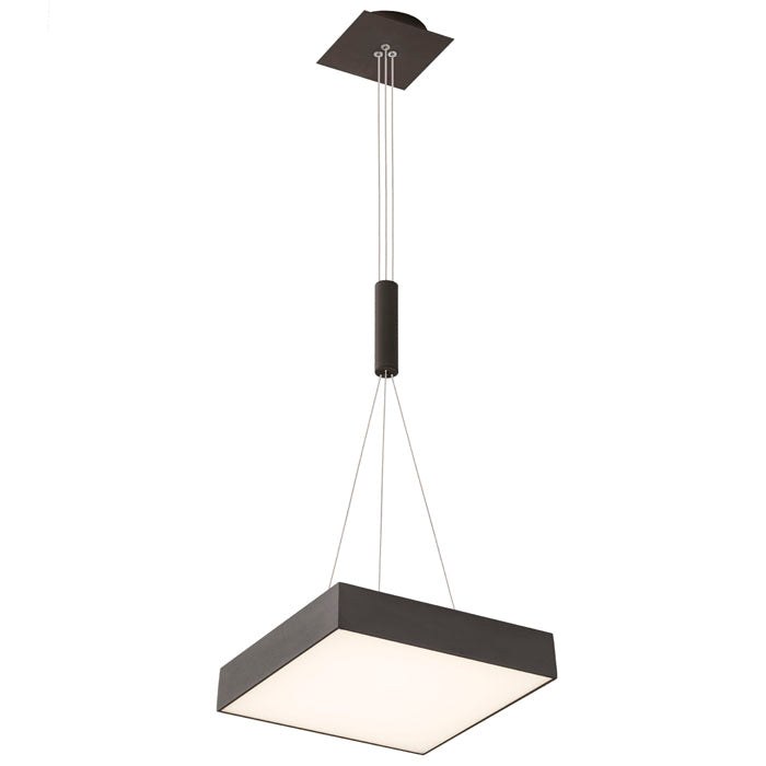 LARISA SQ 30 závěsná černá 230V LED 30W 3000K