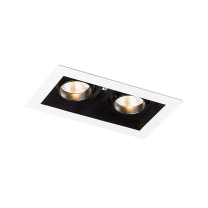 BONDY II zápustná bílá 230V LED 2x7W 24° 3000K