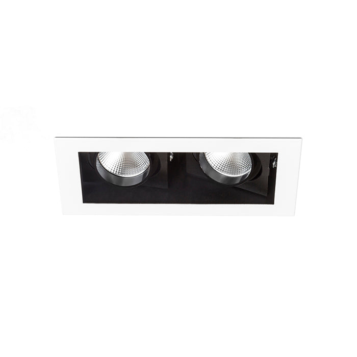 BONDY II zápustná bílá 230V LED 2x7W 24° 3000K