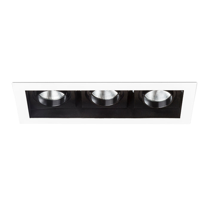 BONDY III zápustná bílá 230V LED 3x7W 24° 3000K