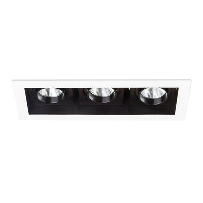 BONDY III zápustná bílá 230V LED 3x7W 24° 3000K