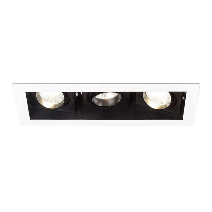 BONDY III zápustná bílá 230V LED 3x7W 24° 3000K