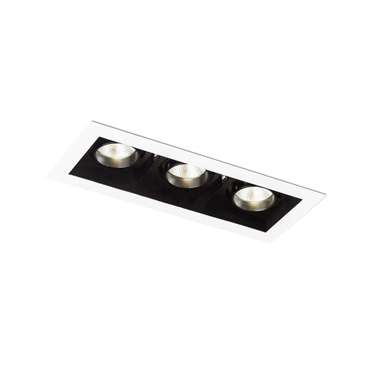 BONDY III zápustná bílá 230V LED 3x7W 24° 3000K
