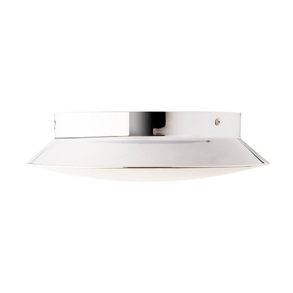 MARA stropní mléčný akryl/chrom 230V LED 24W 3000K