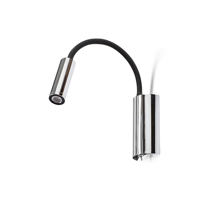 SHOW nástěnná černá chrom 230V LED 3W 3000K