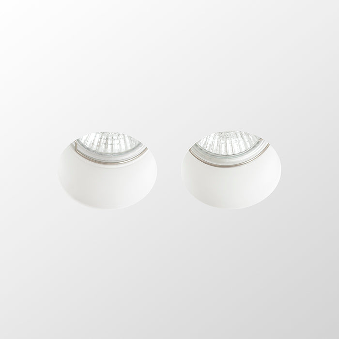 QUO R II zápustná sádrová 230V LED GU10 2x8W
