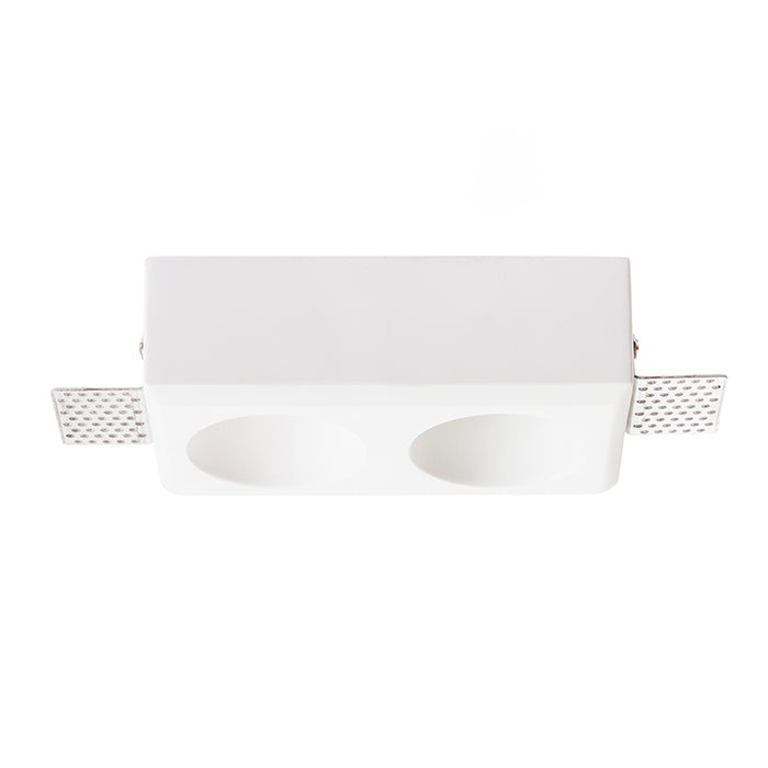 QUO R II zápustná sádrová 230V LED GU10 2x8W