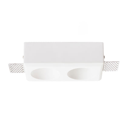 QUO R II zápustná sádrová 230V LED GU10 2x8W