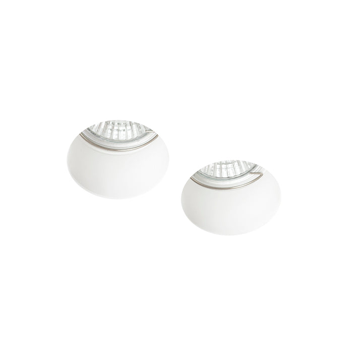 QUO R II zápustná sádrová 230V LED GU10 2x8W