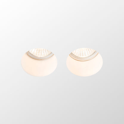 QUO R II zápustná sádrová 230V LED GU10 2x8W