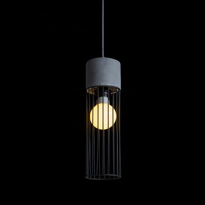 BURTON závěsná beton 230V LED E27 11W