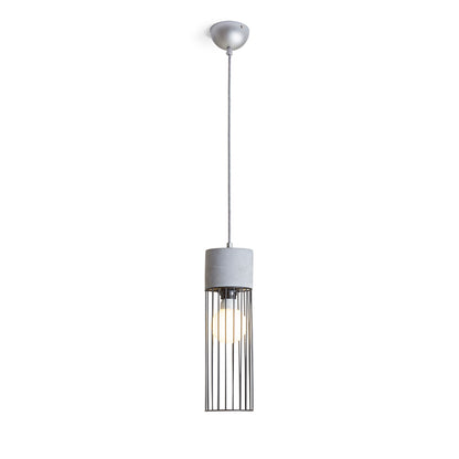 BURTON závěsná beton 230V LED E27 11W