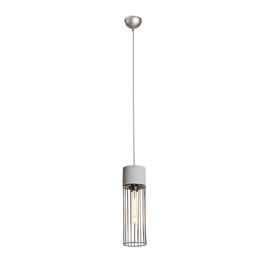 BURTON závěsná beton 230V LED E27 11W