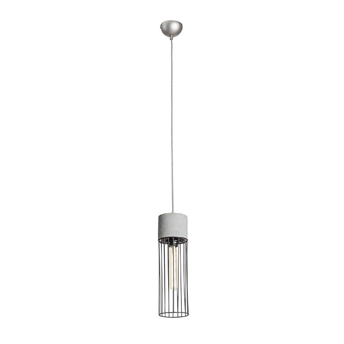 BURTON závěsná beton 230V LED E27 11W