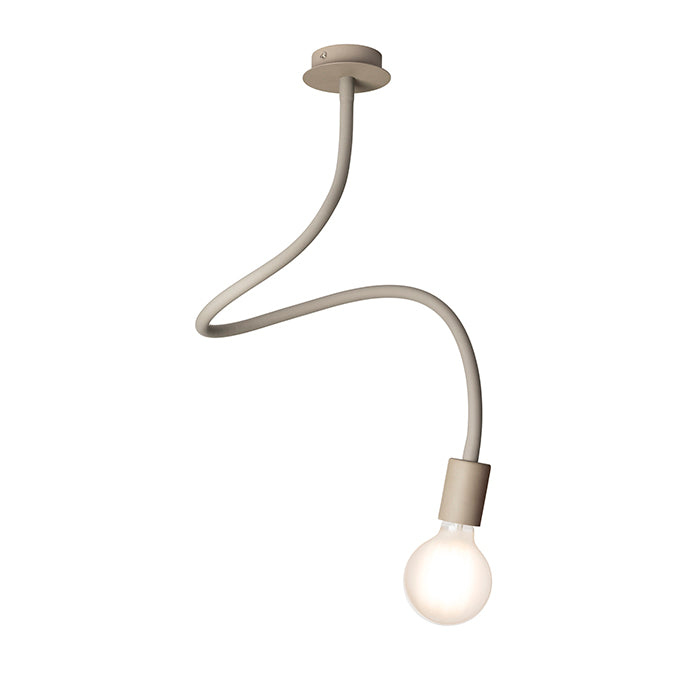 LOYD E27 I závěsná béžovošedá 230V LED E27 15W