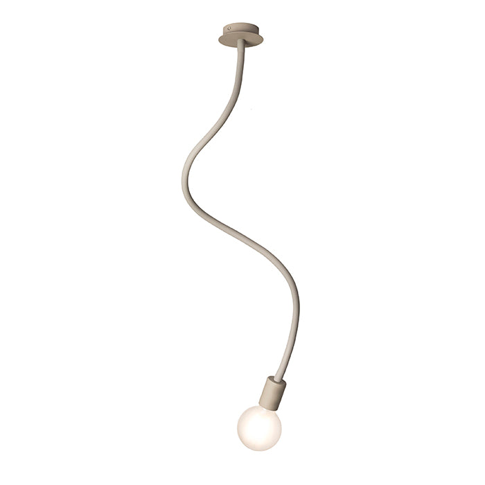 LOYD E27 I závěsná béžovošedá 230V LED E27 15W