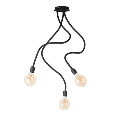 LOYD E27 III závěsná černá 230V LED E27 3x15W