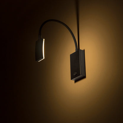 FRISCO W nástěnná černá 230V LED 4.2W 120° 3000K