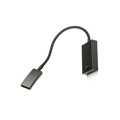 FRISCO W nástěnná černá 230V LED 4.2W 120° 3000K