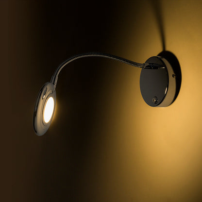 FLAP nástěnná chrom 230V LED 4.2W 120° 3000K