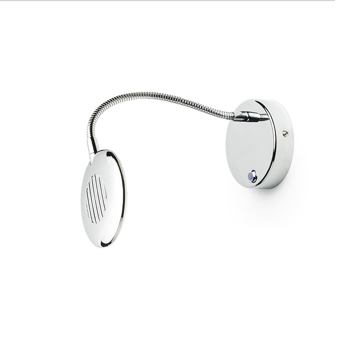 FLAP nástěnná chrom 230V LED 4.2W 120° 3000K