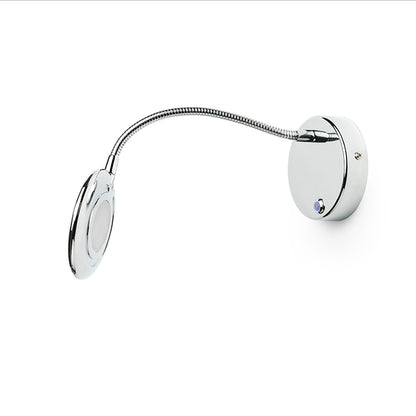 FLAP nástěnná chrom 230V LED 4.2W 120° 3000K