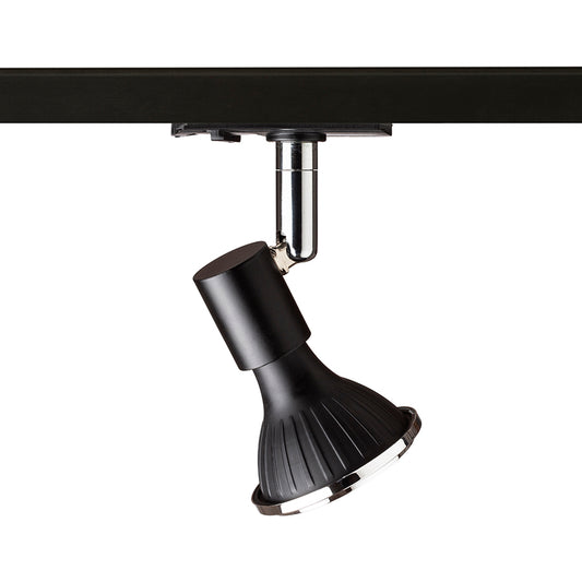 TRICA pro jednookr. lištu černá 230V LED GU10 12W