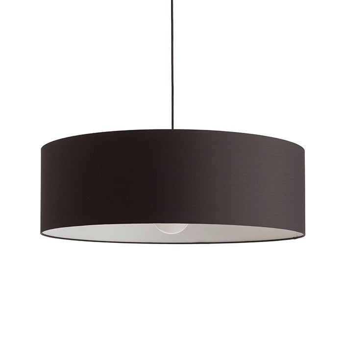 RON 60/19 stínidlo Polycotton černá/bílé PVC max. 23W