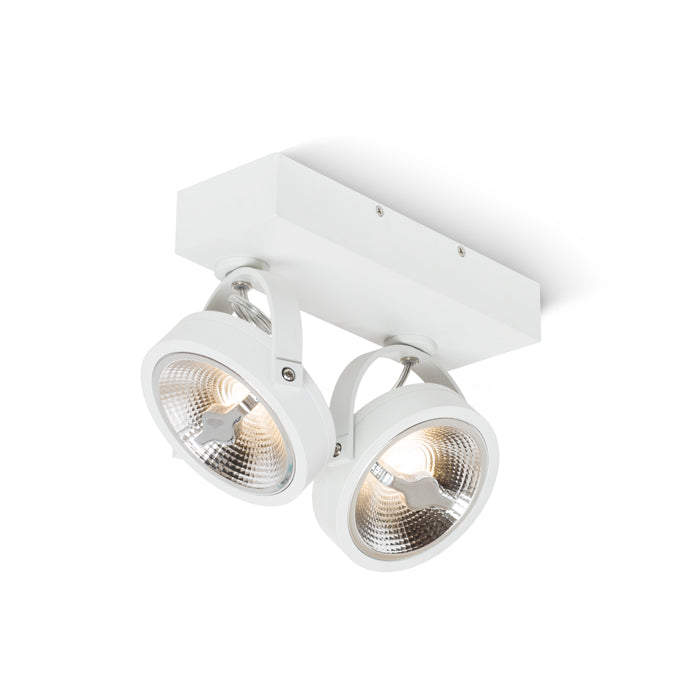 KELLY LED II DIMM nástěnná bílá 230V LED 2x12W 24° 3000K