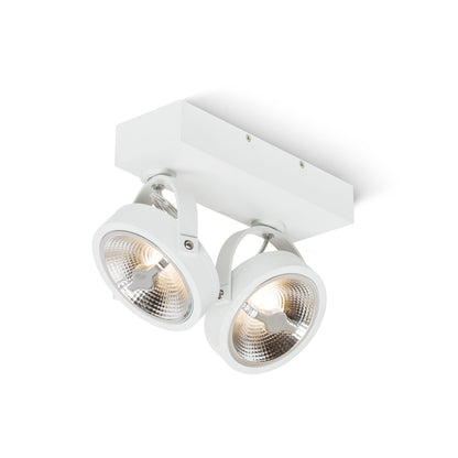 KELLY LED II DIMM nástěnná bílá 230V LED 2x12W 24° 3000K