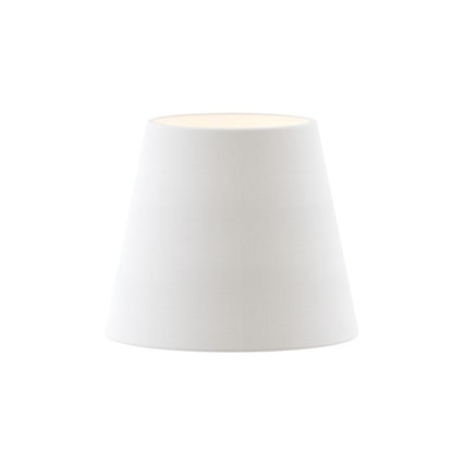 NIZZA 18/15 stínidlo Polycotton bílá/bílé PVC max. 28W