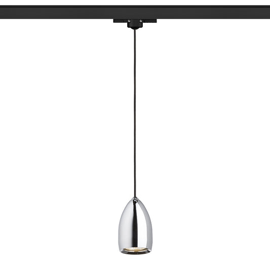 BABADES pro tříokr. lištu chrom 230V GU10 35W