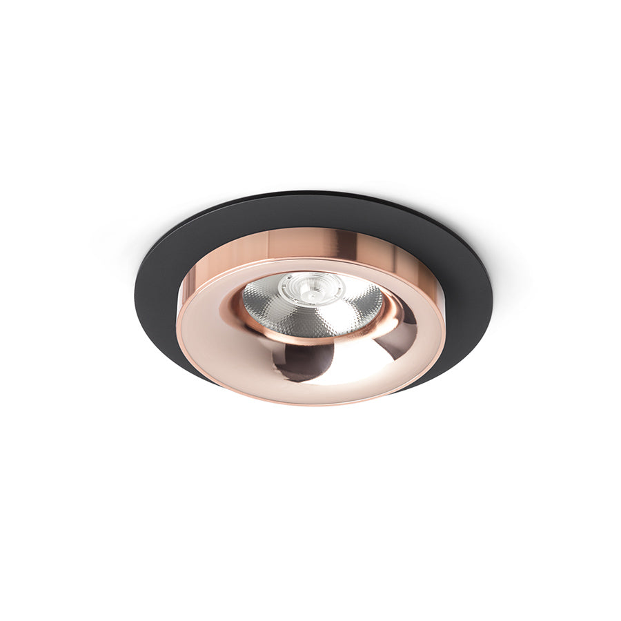 SHARM R I zápustná černá měď/měď 230V LED 10W 24° 3000K