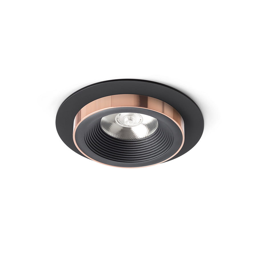 SHARM R I zápustná černá/černá měď 230V LED 10W 24° 3000K