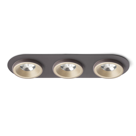 SHARM R III zápustná perleťová zlatá/hnědá 230V LED 3x10W 24° 3000K
