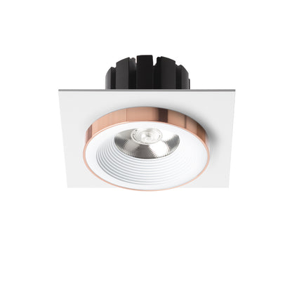 SHARM SQ I zápustná bílá měď 230V LED 10W 24° 3000K