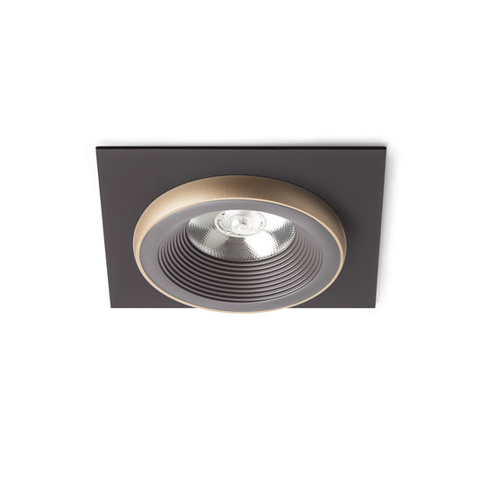 SHARM SQ I zápustná hnědá/perleťová zlatá 230V LED 10W 24° 3000K